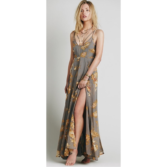 Free People Dresses & Skirts - Free People Winter Garden Maxi Dress, Size 12
